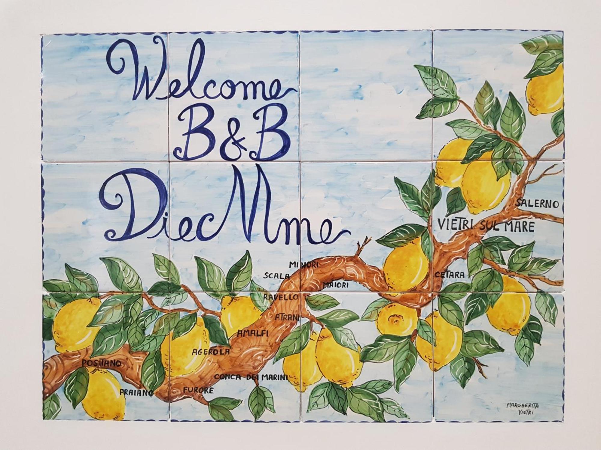 B&B Diemme Amalfi Coast Vietri Exteriör bild